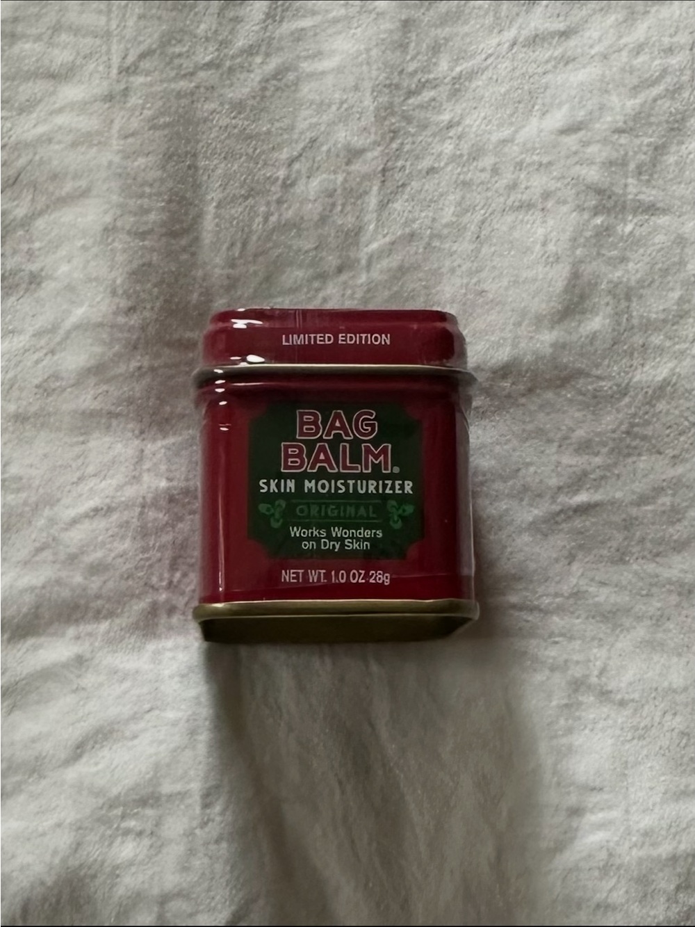 Bag Balm Original Skin Moisturizer - Red Limited Edition